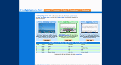 Desktop Screenshot of freetypinggame.net